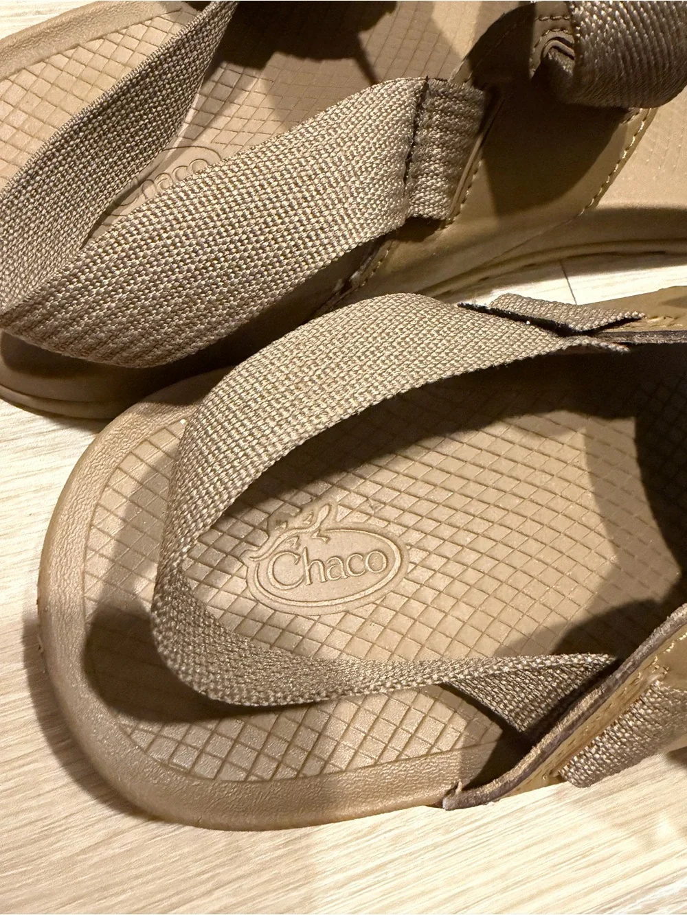 Chaco adjustable webbing